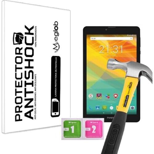 Screen protector Anti-Shock Anti-scratch Anti-Shatter compatible with Tablet Prestigio Muze 3718