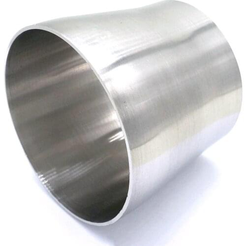 102mm 4" Turn to 89mm 3.5" O/D 304 Stainless Steel Sanitary Weld Concentic Reducer Pipe Fitting