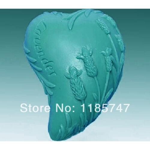 3D Heart Design Silicone Soap Molds Handmade Silicone Mold Crafts Molds