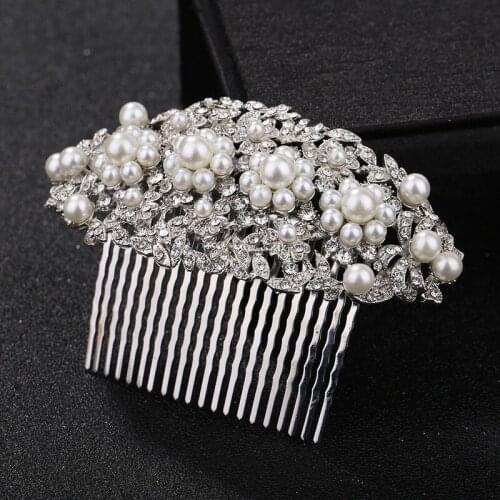 Bridal Bridal Accessories Silver Delicate Luxurious Hair Combs Bridal Combs Wedding Accessories Bridal Hair Accessories