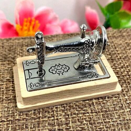 1:12 Dollhouse Miniature Furniture Sewing Machine Tailor Toy Doll House Decor
