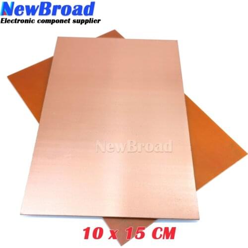 1 pcs FR4 PCB 10*15cm Single Side Copper Clad plate DIY PCB Kit Laminate Circuit Board 10x15cm 100x150x1.5mm