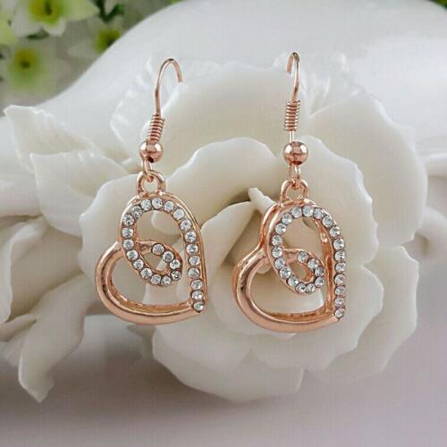 100% N925 sterling Silver color new zircon crystal flower ladies long earrings jewelry anti-allergy cheap e0291