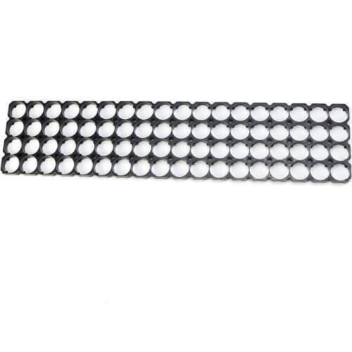 20pcs/lot MasterFire 4*18 21700 Lithium Battery Holder Bracket Cell Safety Anti Vibration Plastic Brackets For 21700 Batteries