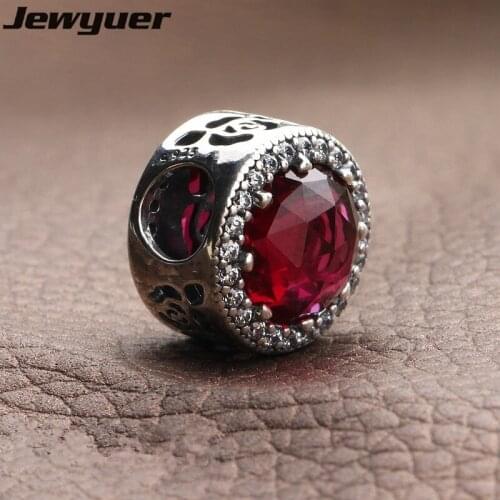 2017 New Cartoon Radiant Rose charms with CZ 925 sterling silver charm fit beads bracelets DIY Making Fine Jewelry DSN086