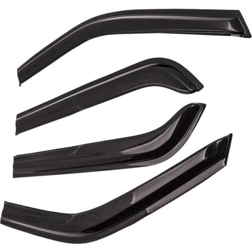 4x Window Vent Visors Rain Guards Deflector Shade For Ford Explorer 2011-2019