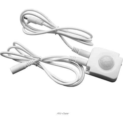 Automatic DC 5V-30V 10A Infrared PIR Motion Sensor Switch For LED Light Strip New