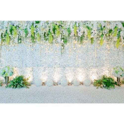 Wedding Ceremony Decoration Photography Backgrounds Customized Photocall Bridal Portrait Photo Backdrops For Home Video Studio