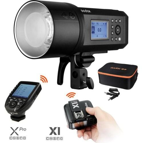 Godox Wistro AD600Pro Outdoor Li-ion Battery Speedlite Flash Light 600WS TTL HSS 2.4G X System for Canon Nikon Sony Olympus FUJI