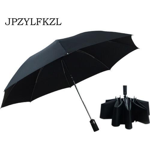 Hot Sale Wind Resistant Reverse Folding Automatic Umbrella Rain Women Auto Luxury Big Windproof Umbrellas Rain For Men Parasol