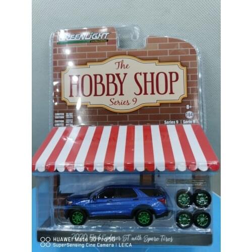 GreenLight 1:64 2020 FORD EXPLORER W TIRES 97090F Green version Metal Diecast Alloy toy cars Model Vehicles For Child Boy gift