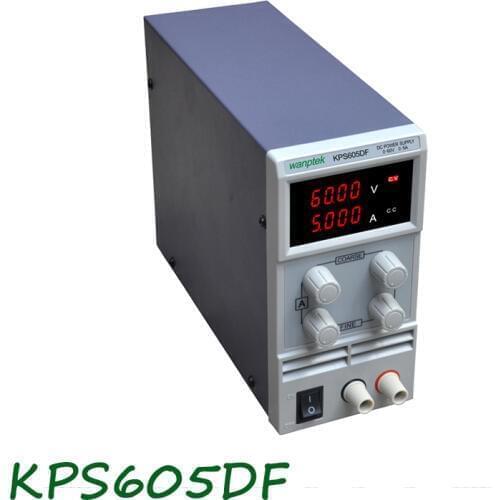 Stabilized voltage supply KPS605DF 0-60V/0-5A LED Digital Adjustable Switch DC Power Supply mA Display