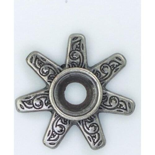 KB802) Wholesale 50pc Spur Bezel Concho Saddle Concho Accessory Leathercraft