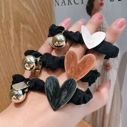 Korean Elegant Hair Rope Superior Quality Women Elastic Hair Rubber Bands Accessories For Girls Tie Hair Ring Headdress Holder