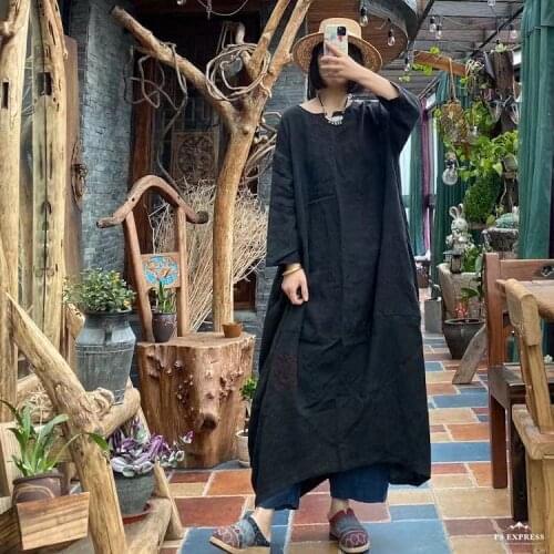 Летние платья-халаты QPFJQD China At AliExpress