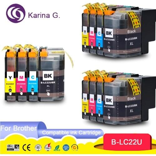 Compatible For LC22U Ink Cartridge Suit For Brother DCP-J785DW MFC-J985DW etc