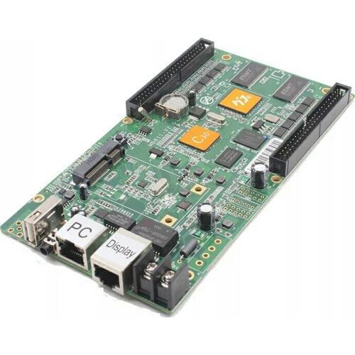 HD-C30 Asynchornous Controller LED Display Screen Sending and receiving system all-in-one Control Card Support 3G/4G/WIFI