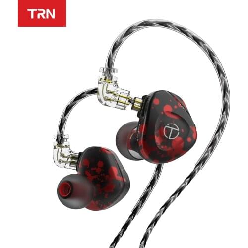 TRN BA15 30BA Driver Unit In Ear Earphone Balanced Amarture HIFI Monitor Headphone Earbuds With QDC Replaceable Cable for Singer