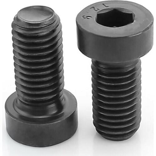 Black Grade 12.9 Low Head Hex Hexagon Socket Cap Screws Thin Short Profile Head Allen Bolts DIN7984 M5 M6 M8 M10 M14 M16