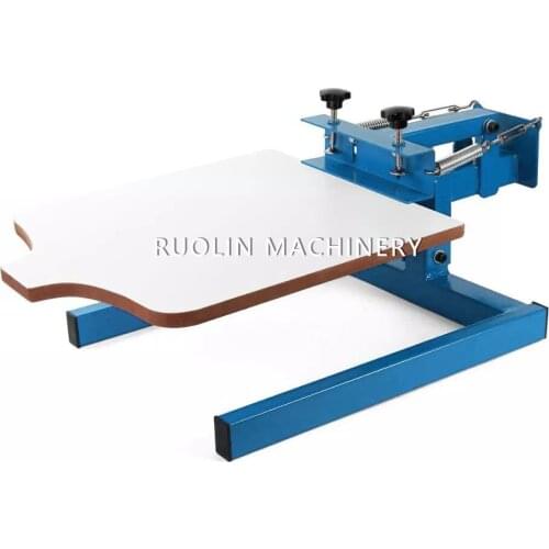 2021 Brand New Removable Pallet Special Design For Beginners DIY Single Color Screen Press Printing Machine