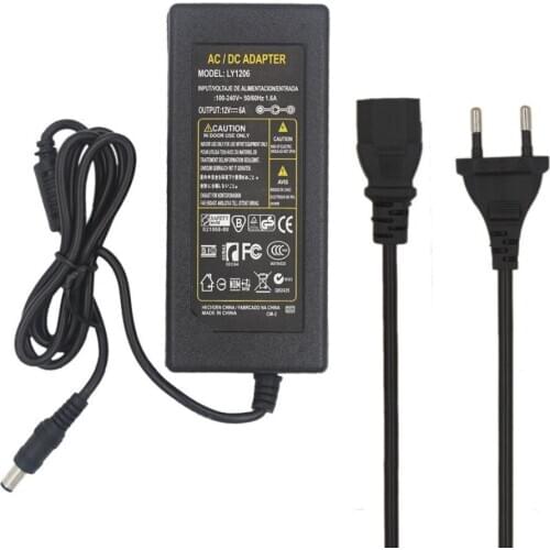 AC 110V 220V to DC 12V 24V Power Supply DC12V Adapter 2A 5A 6A 8A / DC24v 2A 3A Transformer AC