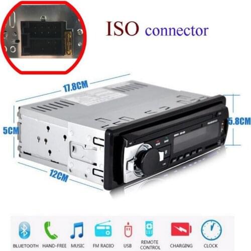 Car Radio Stereo Player Bluetooth AUX-IN MP3 FM/USB/1 Din/remote control Car Audio Auto MP3 player in dash in single din size