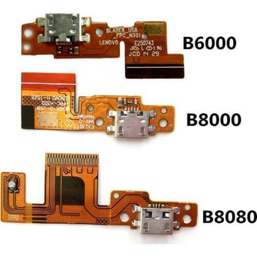 New USB Charging Port Dock Plug Connector Jack Charge Board Flex Cable For Lenovo Tablet Pad Yoga 10 B8000 Yoga 8 B6000 B8080