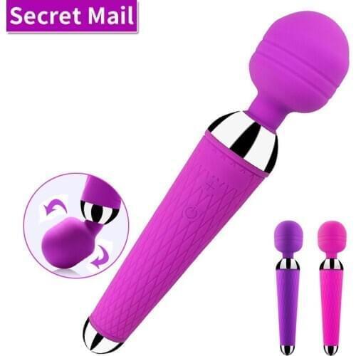 Female Clitoral Vaginal Stimulation 10 Frequency Vibration Dildo Masturbation Tool Couples Flirt Vibrator AV Bar G-spot Sex Toys