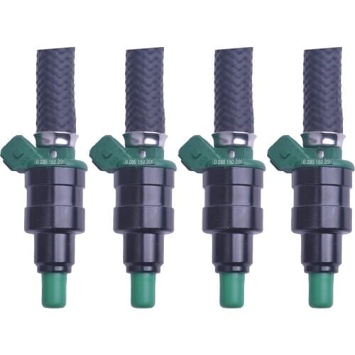 WAWEIMI Brand New 4x Fuel Injector 0280150206 0 280 150 206 025906031 For VOLKS-WAGEN VANAGON 1.9 2.1 1983-1991