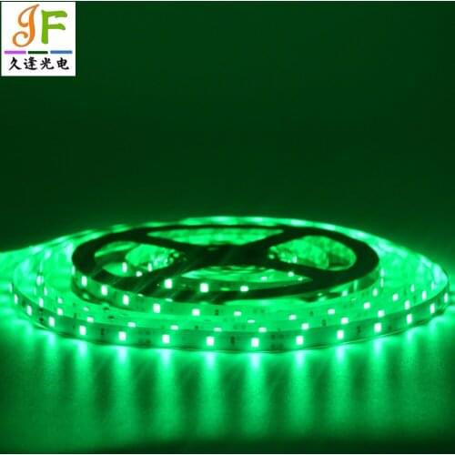 Fast shipping 100M 20x5M 2835 3528 SMD 300LEDs Green Flexible LED Light Strip 60LEDs/M IP30 Non-waterproof IP65 DC12V