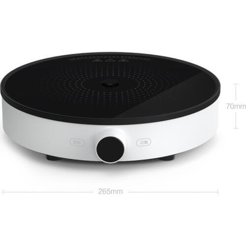 Induction Cooker Household hot pot wok soup pot one mini touch mute smart electronic stove Black crystal panel induction cooker