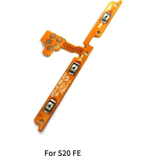 For Samsung Galaxy S20 / S20 Plus / S20 Ultra / S20 FE Power Volume Button Flex Cable Side Key Switch ON OFF Control Button