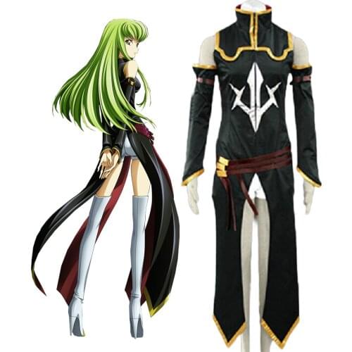 Code Geass C.C. Cosplay Costume Custom Made