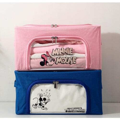 Disney Mickey Minnie 3Style Anime Figures Cartoon Product Cosplay Accessories Storage basket laundry bag Unisex Gift