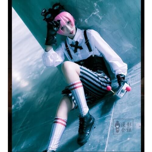 Hot Game Identity V Tracy Reznik Cosplay Costumes Machinist Gothic Skin Puppeteer Uniform Suit Full Set Clothing+Prop In Stock