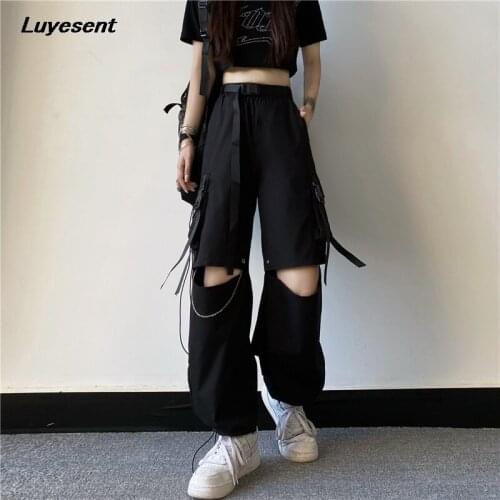 Женские брюки карго Luyesent China At AliExpress