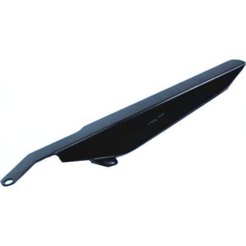 Motorcycle Black Aluminum Chain Guard Chainguard Care Cover For 2004-2007 Honda CBR 1000RR