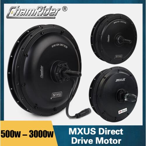 MXUS Wheel Hub Motor 72V 3000W 60V 1500W Electric Bike Motor 48V 1000W 500W Brushless Driect Drive Motor E-bike Motor Powerful