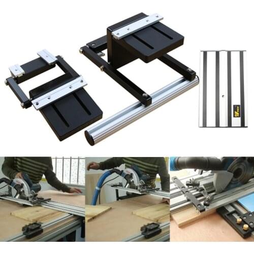 Electric Circular Saw Guide lift Set With Rail Lifting Accessories Woodworking DIY Tools
