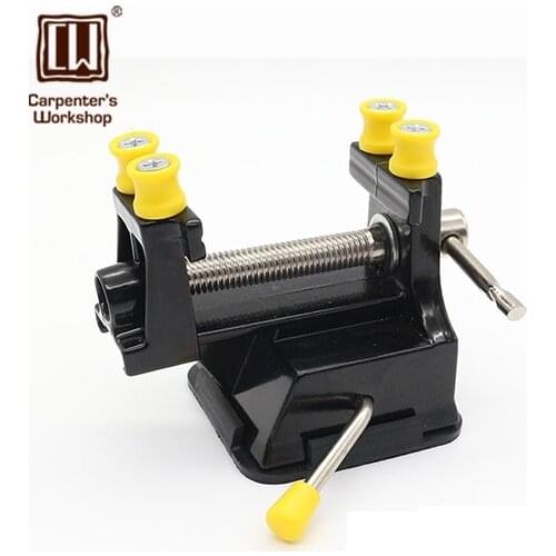 Carpenters Workshop,Multi-function precision mini vise workbench clamp carving fixture kit
