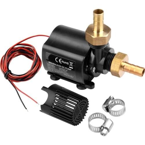 15W Submersible Water Pump, DC 12V Brushless Fountain Circulation Mini Pump for Aquarium, Fish Tank Pumping, Rockery