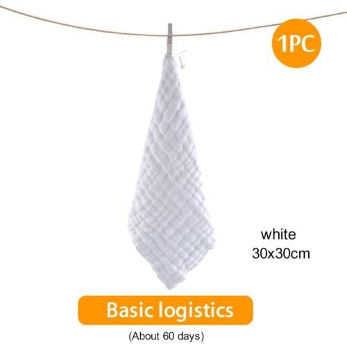 Towel Baby Facecloth Baby Bath Towel Handkerchief Cotton Burp Cloth Soft And Absorbent 6-Layer Gauze Kindergarten Washcloth