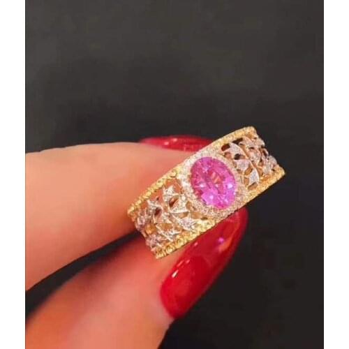 Natural and Real Anniversary ring Tourmaline ring 925 sterling silver Fine jewelry Tourmaline ring