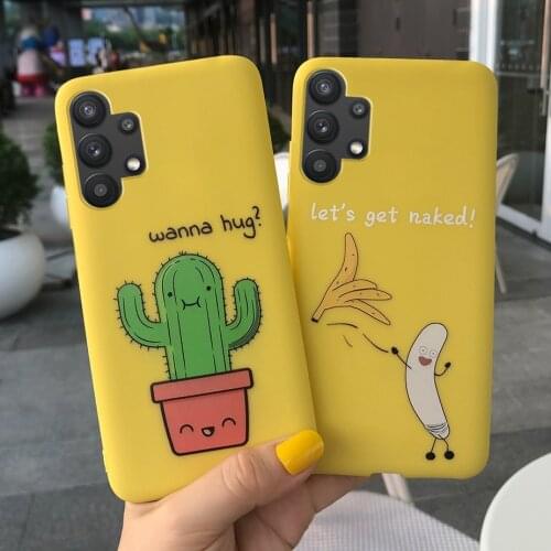 Cute Cartoon Cover For Samsung Galaxy A32 5G Case SM-A326B Soft TPU Fundas For Samsung A32 A 32 5G Phone Case 6.5'' Coque Bumper