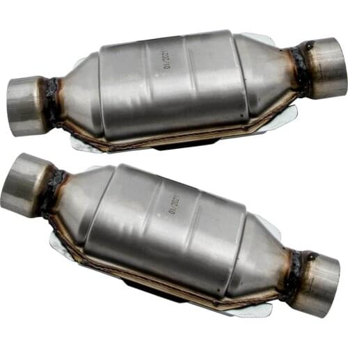 2.5" Universal Catalytic Converter for Chevy Silverado 1500 for GMC Ford 83166 2PCS