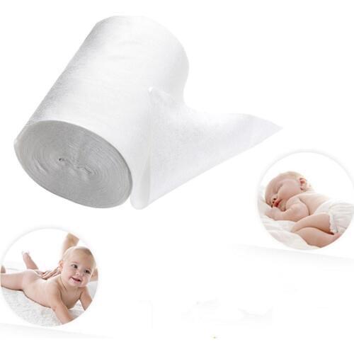 Nappy Bamboo Fiber Insert Disposable Diaper Liners Infant Baby Single Use Eco-friendly Cloth 100pcs/roll