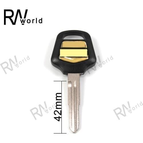 Motorcycle Uncut Blade Blank Key Embryo For HONDA Goldwing GL1800 2001-2012 GL 1800 GL-1800 Motorcycles Replacement Accessories