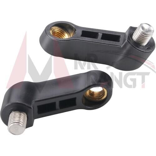 10mm Motorcycle Mirror Riser Extenders Spacers Extension Adapter Adaptor for Yamaha FZ-09 MT-09