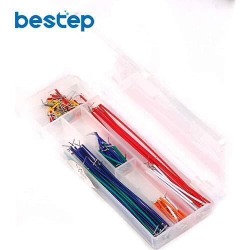 140pcs in one package convenient New Solderless Flexible Breadboard Jumper wires Cables for Arduino DIY KITS
