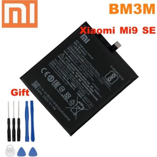 BM3M Original XIAO MI Phone Battery For Xiaomi Mi9 SE Replacement Batteries Xiomi bateria Mi 9 SE Mi9SE 3070mah